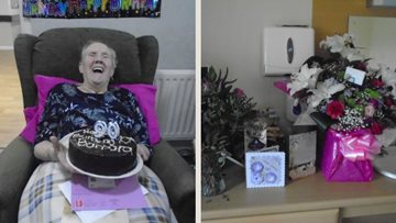 Birthday celebrations for Himley care home Residents